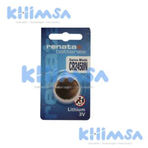 CR2450N BATERIA LITHIUM TIPO BOTON DE 3V 540MAH