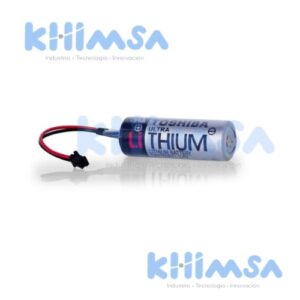ER6V/3.6V BATERIA LITHIUM 3.6V 2000MAH CON CABLE Y CONECTOR P/PLC
