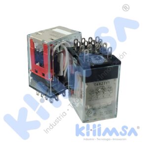 MY4-24VAC (S)  RELE ELECTROMAGNETICO 4PDT 24VAC DE 14 PINES 5A/250VAC SIN LED