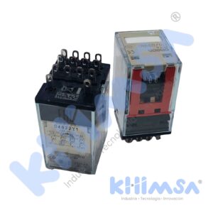 MY4-12VDC (S)   RELE ELECTROMAGNETICO 4PDT 12VDC DE 14 PINES 5A/250VAC SIN LED