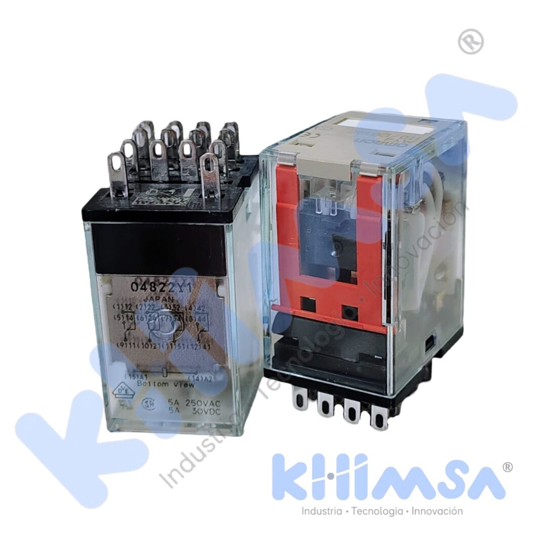 MY4N-220/240VAC (S) RELE ELECTROMAGNETICO 4PDT 220/240VAC DE 14 PINES CON LED
