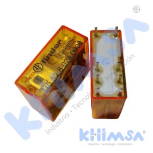 40.52.8.024.000 MINI RELE ELECTROMAGNETICO DPDT DE 8 PINES 24VAC 8A/250VAC