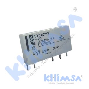 FTR-LYCA024Y RELE ELECTROMAGNETICO SPDT DE 5 PINES 24VDC 6A/30VDC 6/250VAC