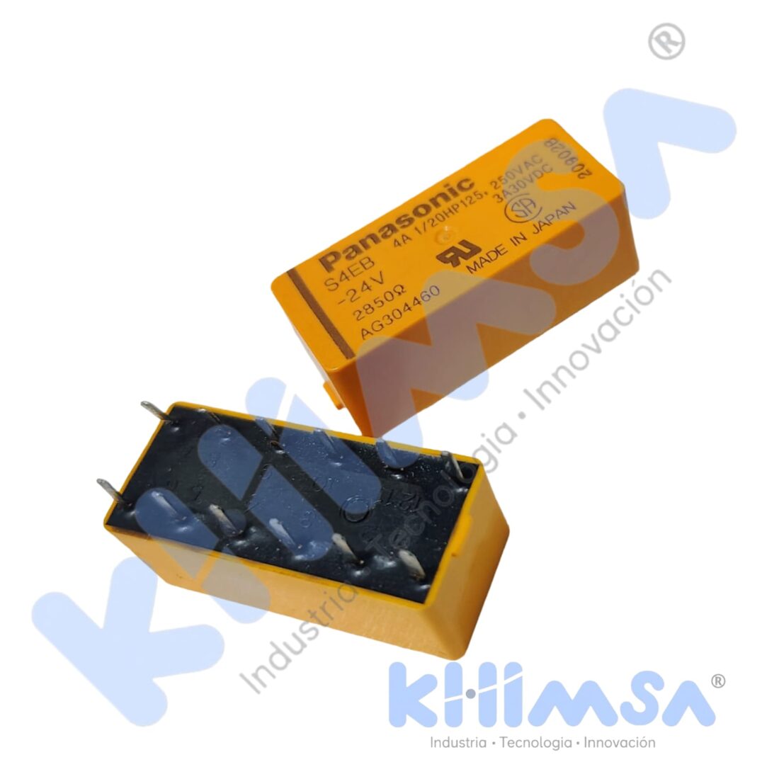 S4EB-24V RELE ELECTROMAGNETICO 4PST 12 PINES 24VDC 4A/250VAC