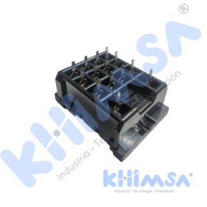 PY14-02  BASE DE 14 PINES PARA RELE MY4 5A/250VAC PARA PLACA