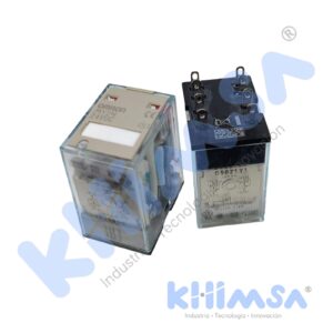 MY2N-24VDC (S)  RELE ELECTROMAGNETICO DPDT 24VDC DE 8 PINES 10A/250VAC CON LED