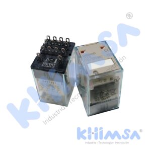 MY4-110/120VAC (S)  RELE ELECTROMAGNETICO 4PDT 110/120VAC DE 14 PINES 5A/250VAC SIN LED