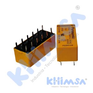 S2-24V RELE ELECTROMAGNETICO SPST-NO x2 + SPST-NC x2, 24VDC 12 PINES