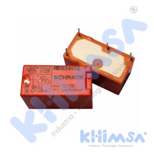 RE034012 MINI RELE ELECTROMAGNETICO SPST 4 PINES 12VDC 6A/250V