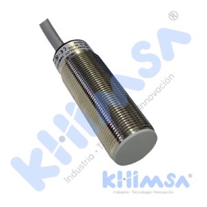 LR18XBF08DNOY SENSOR INDUCTIVO RASANTE M18 NPN NO SN=8MM 10-30VDC C/LED 3 HILOS CON CABLE 2MTS IP67