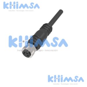 QE8-N4F2  CONECTOR RECTO HEMBRE M8 4 PINES CON CABLE 2 MTS IP67