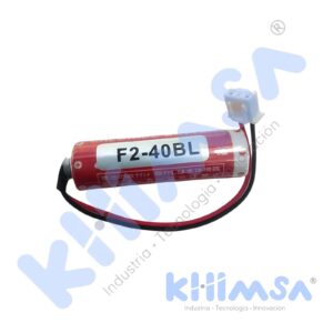 F2-40BL BATERIA LITHIUM PARA PLC 3.6V 2000MA CON CABLE Y CONECTOR