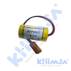 AFP8801 BATERIA LITHIUM DE CONTROLADOR LOGICO PROGRAMABLE PLC 2/3A 1200AH 3V