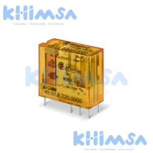 40.52.8.230.0000 MINI RELE ELECTROMAGNETICO DE 8 PINES 230VAC 8A/250VAC