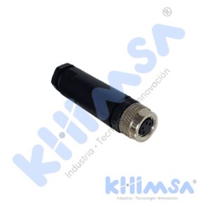 QE8-N4F CONECTOR RECTO HEMBRA M8 4 PINES PVC IP67