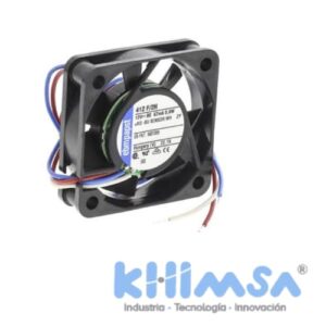 412F/2H  VENTILADOR AXIAL 12VDC 40X40X10MM 8,88m3/h; 26dBA 0,8W 3 CABLES