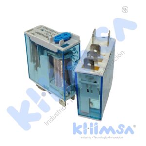 46.61.9.012.0040 RELE TERMOMAGNETICO DE 5 PINES 12VDC 1NA/NC 16/250VAC CON INDICADOR MECÁNICO