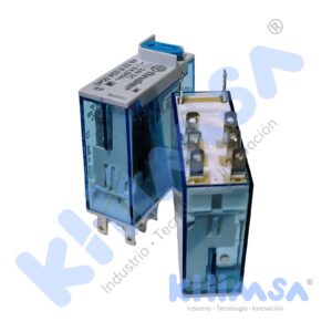 46.52.9.024.0074  RELE ELECTROMAGNETICO 24VDC 8A/250V 8 PINES  C/INDICADOR MECANICO