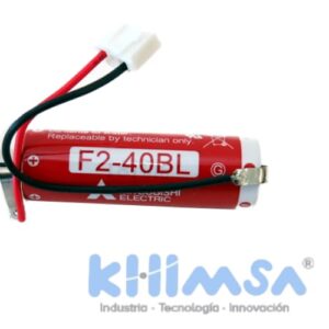F2-40BL  BATERIA LITHIUM PARA PLC 3.6V 2000MA CON CABLE Y CONECTOR