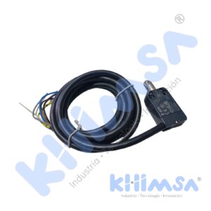 NA B110BB-DN2  INTERRUPTOR FINAL DE CARRERA METAL PULS ROLD DE ACERO CAB 5H 1NA+NC CON CABLE 2MTS 6 HILOS