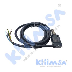 NAB110FB-DN2  INTERRUPTOR FINAL DE CARRERA CON ROLDANA DE ACERO NO+NC 10/250VAC CON CABLE 2 M TS 6 HILOS IP67