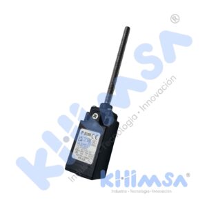 FR 525  INTERRUPTOR FINAL DE CARRERA DE METAL VARILLA DE ACERO RESORTE FLEXIBLE 1NA+1NC IP67