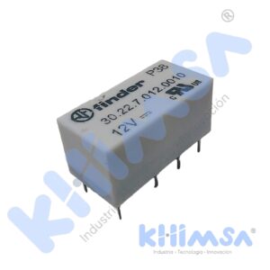 30.22.7.012.0010 RELAY ELECTROMAGNETICO DPDT 12VDC 2A/125VAC 8 PINES
