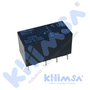 G5V-2-12VDC RELE MINIATURA TERMOMAGNETICO DE SEÑAL DPDT 12VDC 2A/250VAC DE 8 PINES