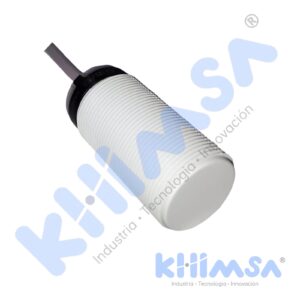 CR30XSCF15DNRY SENSOR CAPACITIVO RASANTE M30 PLASTICO NPN NO+NC C/LED SN=15MM 4 HILOS 10-30VDC C/CABLE 2 MTS IP68