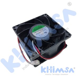 PMD2408PMB1-A VENTILADOR AXIAL 24VDC 9.6W  80x80x38MM 143m3/h 3 CABLES Y CONCETOR