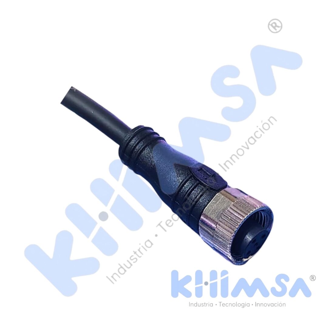 QE12-N4F10 CONECTOR RECTO HEMBRA PARA SENSOR M12 4 PINES CON CABLE DE 10 MTS IP67