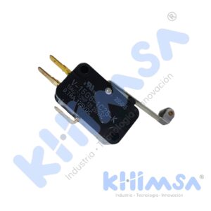 V-15G6-1C25-K MICROSWITCH ACCION 0,6A/125V 15A/250VAC SPDT NO+NC+COM PALANCA LARGA CON ROLDANA PVC 3 TERMINAL IP40