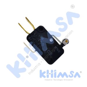 V-155-1C5 MICRO SWITCH ACCION 15A/250VAC 0,6A/125VAC SPDT NC+NO+COM 3 PINES PALANCA CORTO Y ROLDAN PLAST IP40
