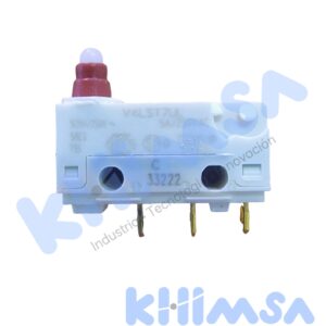 V4LST7UL MICROSWITCH ACCION 5A 125V 3A 250VAC SPDT NO+NC+SIN PALANCA SPDT 3 PINES