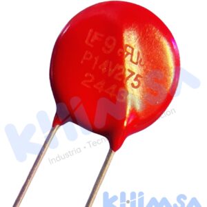 V14E275P-V14V275 VARISTOR DE METAL OXIDO 275VAC 350VDC 430V 6KA 14MM