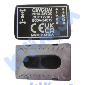 EC5A-24S12 CONVERTIDOR CC/CC 6/24W UENTR 16+32V USAL 12VDC