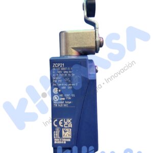ZCP21 FINAL DE CARRERA PLAST PALANCA REGULABLE CON ROLDADA PLST NO+NC IP67 TELEMECANIUQE