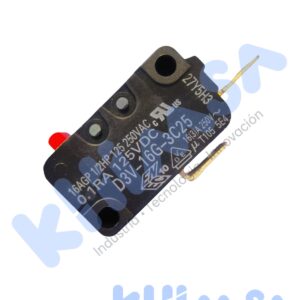 D3V-16G-3C25 MICROSWITCH SNAP ACTION 16A/250VAC; SIN PALANCA SPST-NO+COM