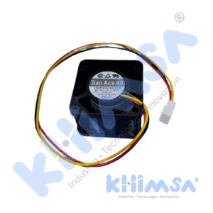 109P0424G304 VENTILADOR AXIAL 24VDC 0.19A 3CABLES Y CONECTOR 40X40X28MM SAN ACE