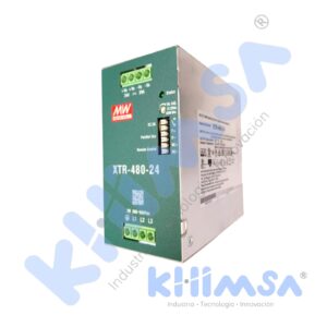 XTR-480-24 FUENTE DE ALIMENTACION XTR ENTRADA 320-600VAC SALIDA 24VDC 20A, 480W