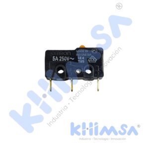 SS-5D MICROSWITCH ACCION 5A 125V 3A 250VAC SPDT NO+NC+COM TIPO PULSADOR 3 PINES IP40